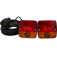 LAMPY TYLNE NA MAGNES ZESTAW 12/24V PRZYCZEPY JAKOŚĆ!!